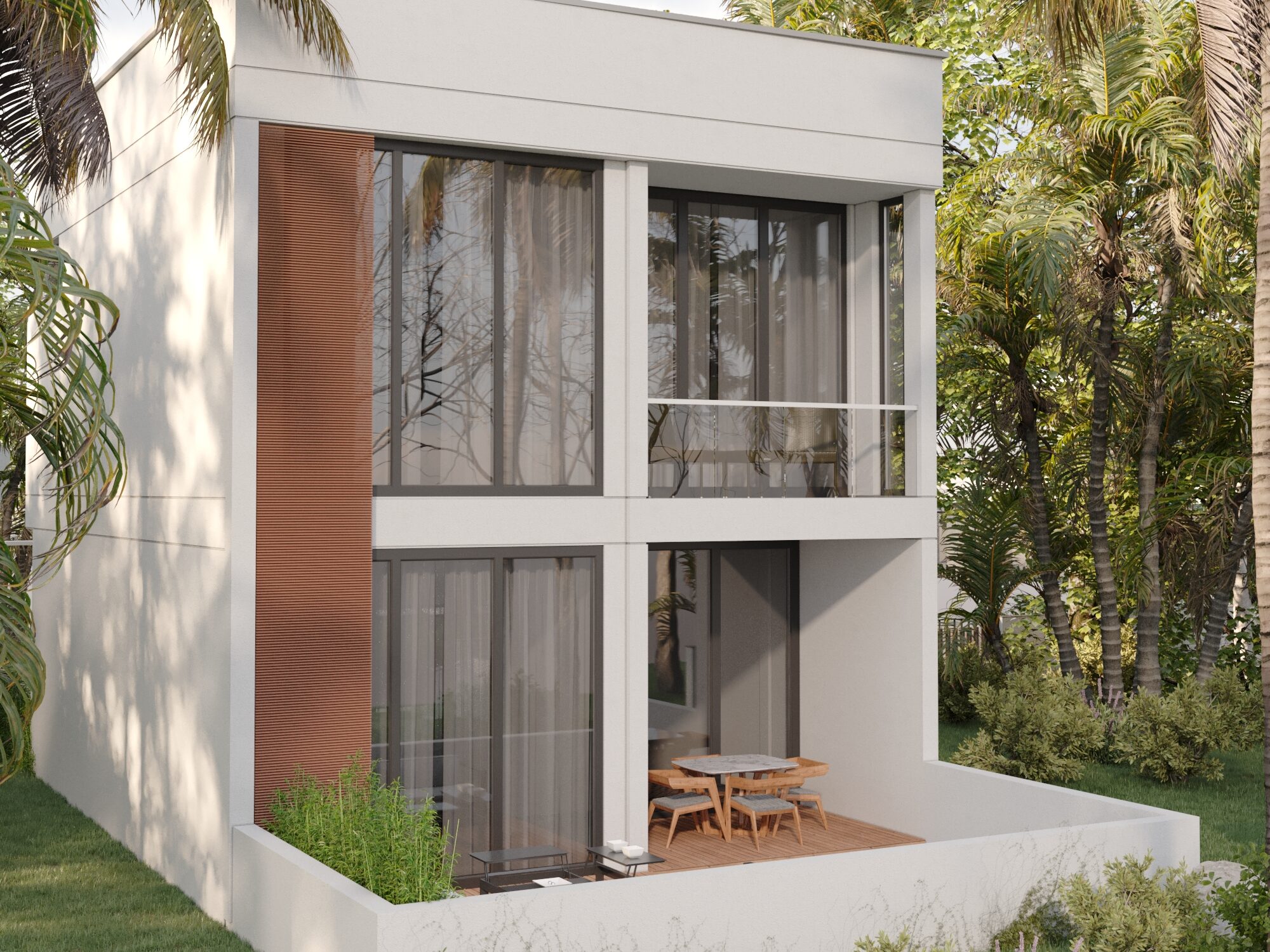 Modern 3-bedroom villa with dipping pool in a luxury pre-sale Puerto Vallarta development