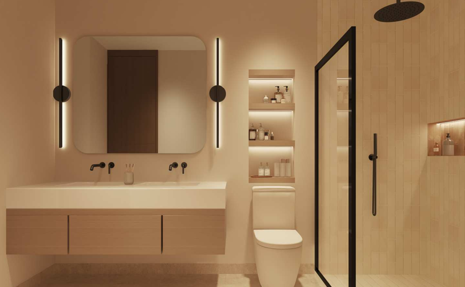 Veloa presale Puerto Vallarta bathroom design