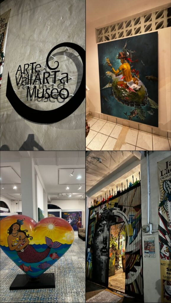 Contemporary art and cultural exhibits at Arte Vallarta Museo in Puerto Vallarta, Mexico
