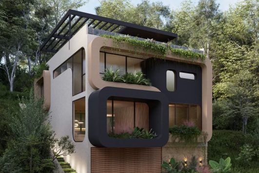 Modern eco-friendly private villa surrounded by jungle in Puerto Vallarta