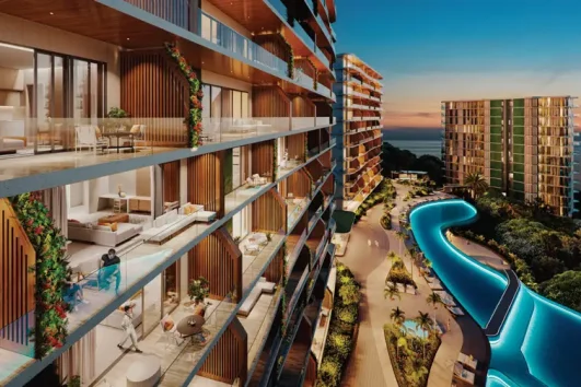 "Presale property in Puerto Vallarta – Lemuria Residences with ocean views and luxury amenities."