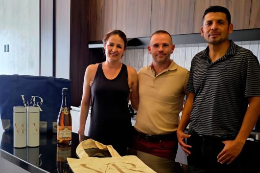 Puerto Vallarta condo delivery Rosa Morada Versalles client handover VR Realty